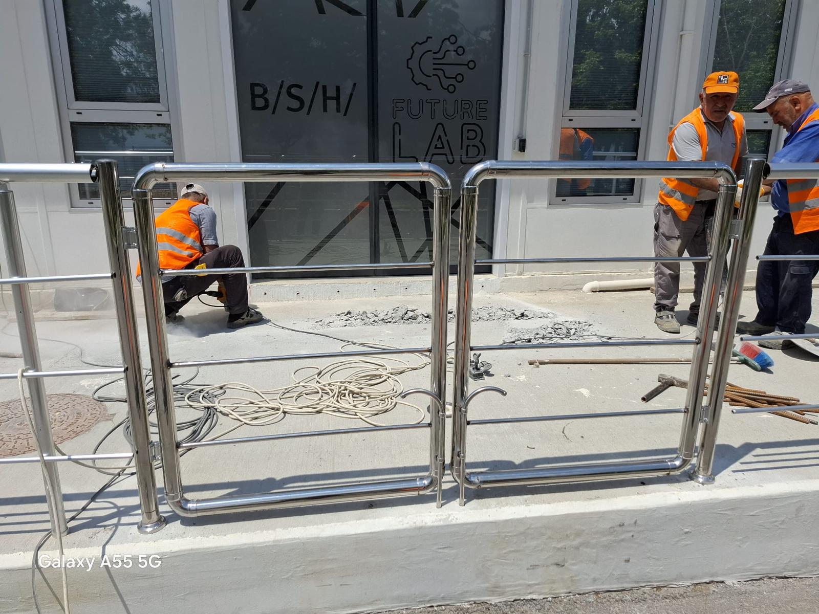 BSH Çerkezköy Fabrikası – Krom Korkuluk Uygulaması