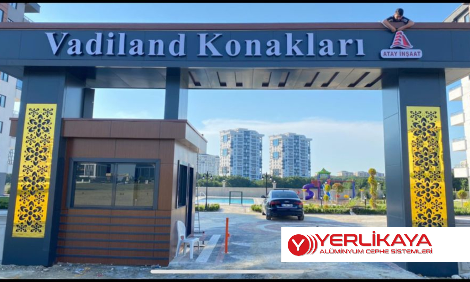 Vadiland Konakları Çerkezköy Kompozit Panel Kaplama Atay İnşaat