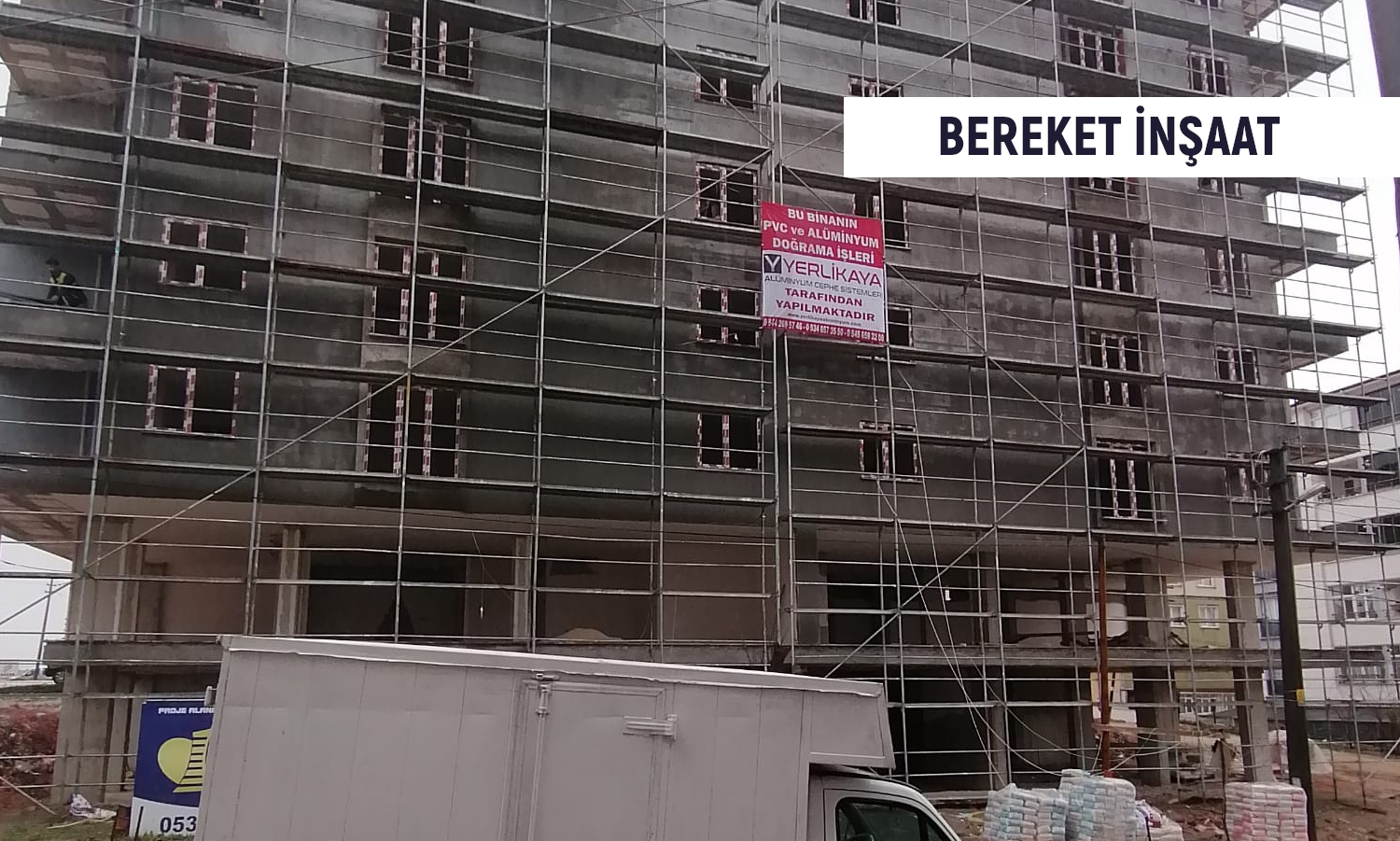 Çerkezköy  Bereket İnşaat Alüminyum Pvc Başlangıç