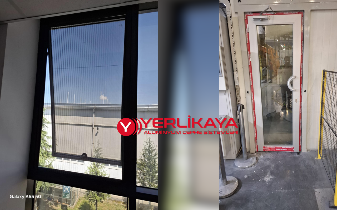 BSH Çerkezköy Fabrikası Alüminyum Doğrama Ve Sineklik Projesi